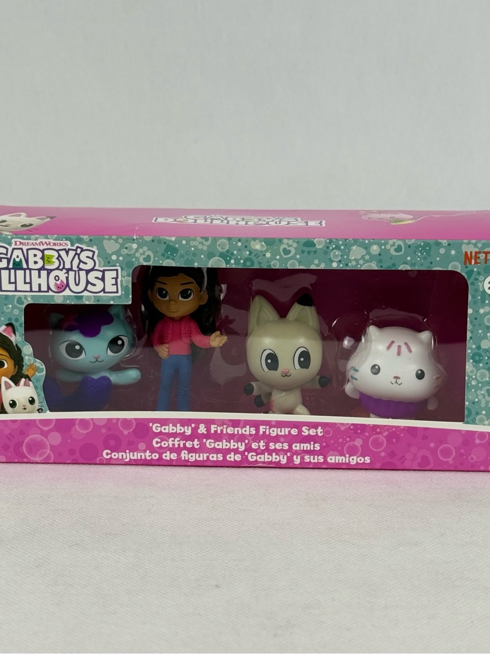 Gabby's Dollhouse Gabby & Friends Figure Set - Pink